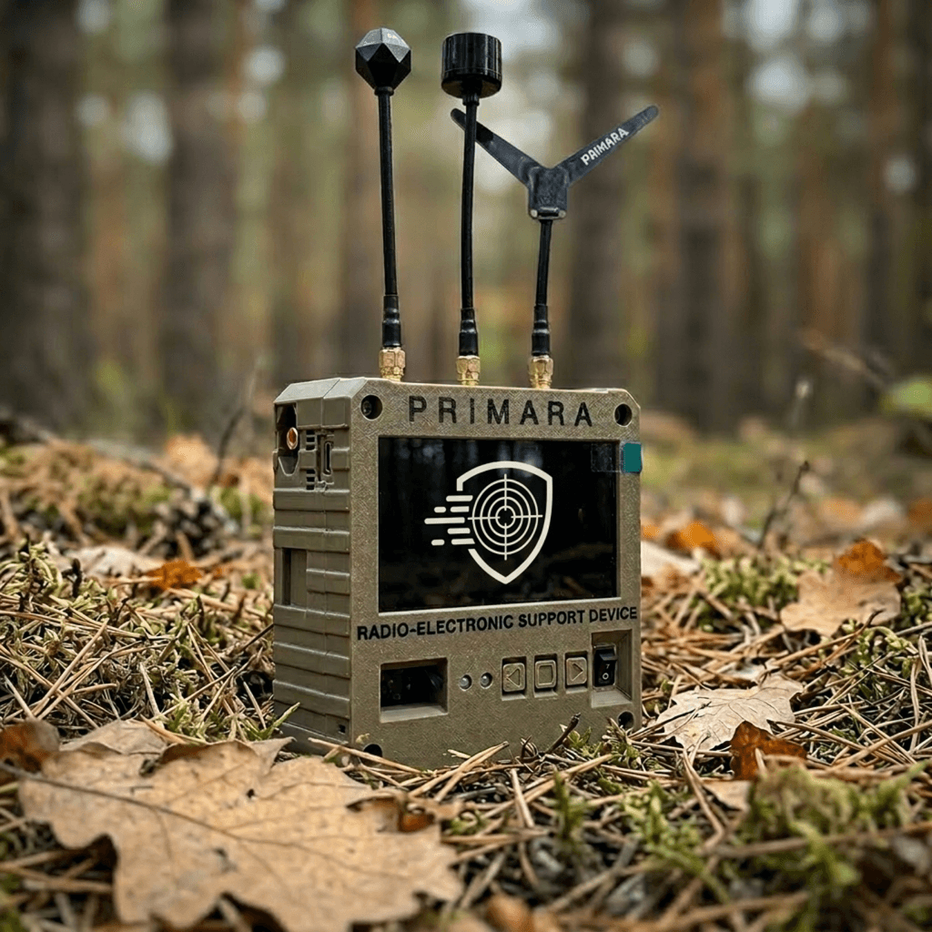 Трьохканальний спеціалізований портативний детектор відеосигналу FPV-дронів