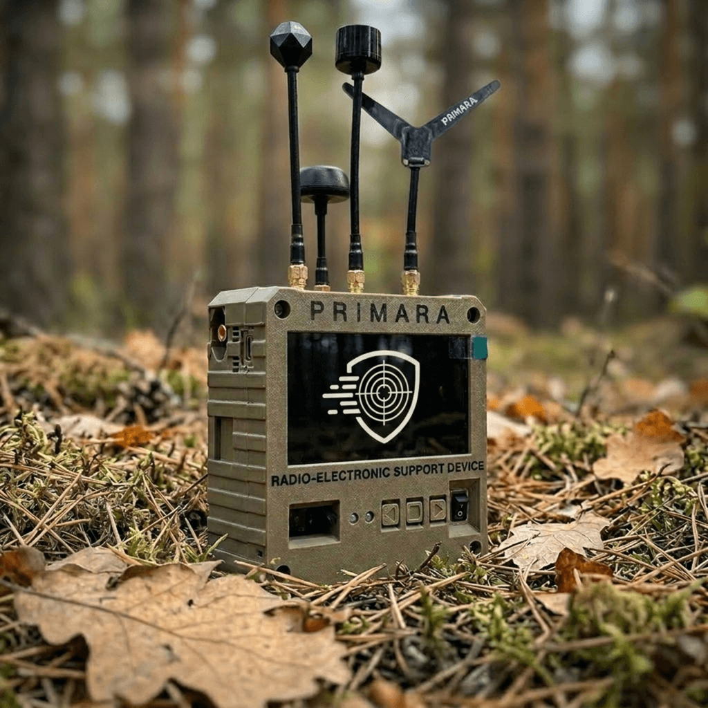 Чотиридіапазонний детектор FPV-дронів по відеосигналу